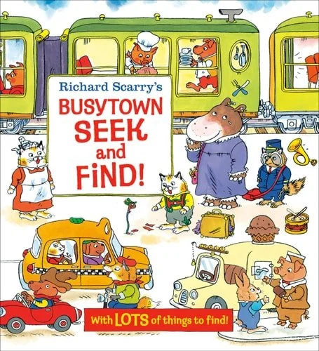 Book cover: Richard Scarry's Busytown Seek and Find! by Richard Scarry