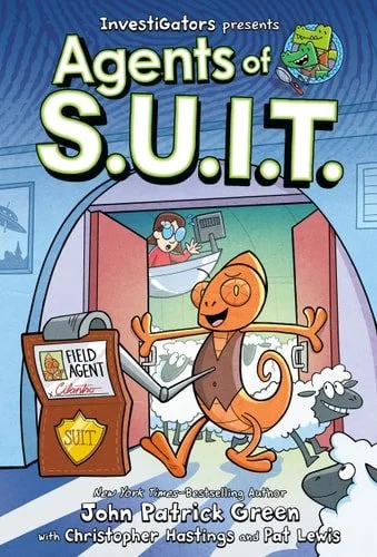 Book cover: InvestiGators: Agents of S.U.I.T. by John Patrick Green; Christopher Hastings