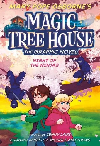 Book cover: Night of the Ninjas Graphic Novel (Magic Tree House (R)) by mary-pope-osborne