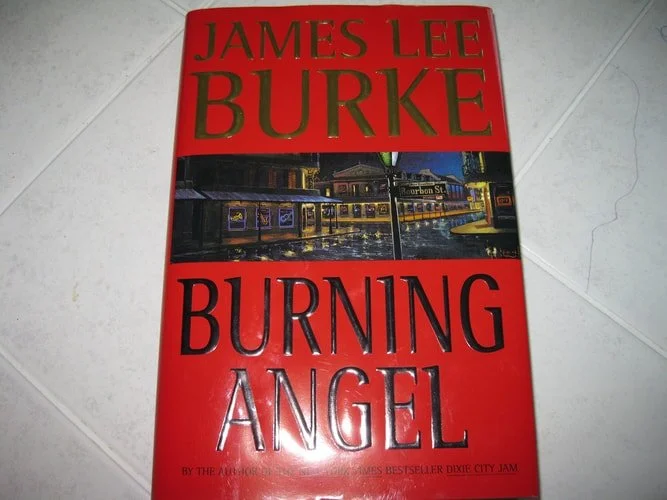 Book cover: Burning Angel by James Lee Burke