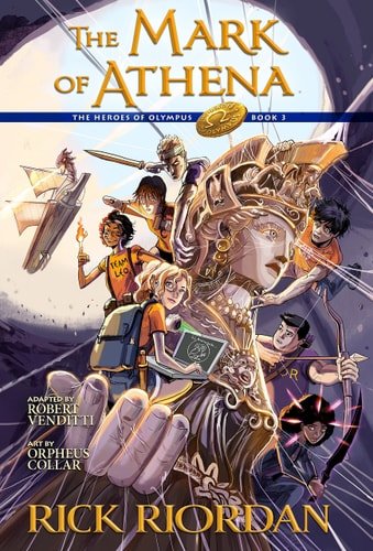 Book cover: The Heroes of Olympus by Rick Riordan