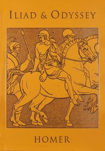 Book cover: Iliad & Odyssey (Leather-bound Classics) by Homer