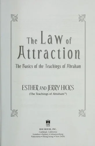 Book cover: The Law of Attraction: The Basics of the Teachings of Abraham by Esther Hicks; Jerry Hicks