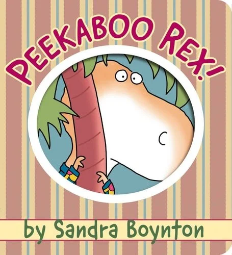 Book cover: Peekaboo Rex! (Boynton on Board) by Sandra Boynton