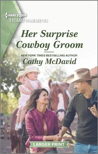 Book cover: Her Surprise Cowboy Groom by Cathy McDavid