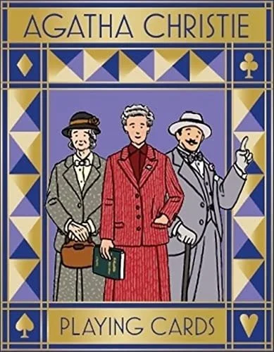 Book cover: Agatha Christie Playing Cards by Agatha Christie Ltd
