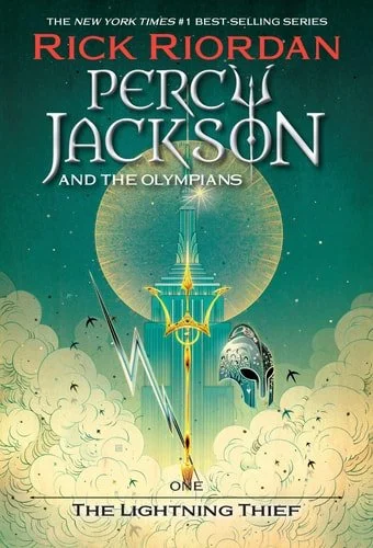 Book cover: Percy Jackson and the Olympians, Book One: The Lightning Thief (Percy Jackson & the Olympians) by Rick Riordan