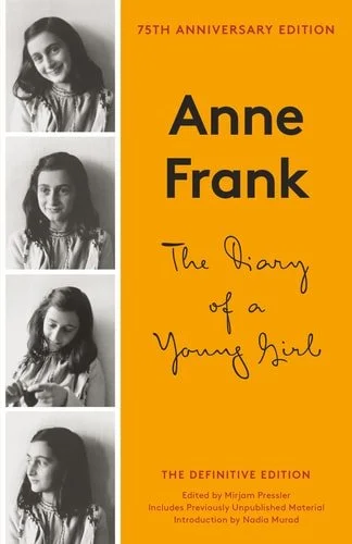 Book cover: The Diary Of A Young Girl by Anne Frank