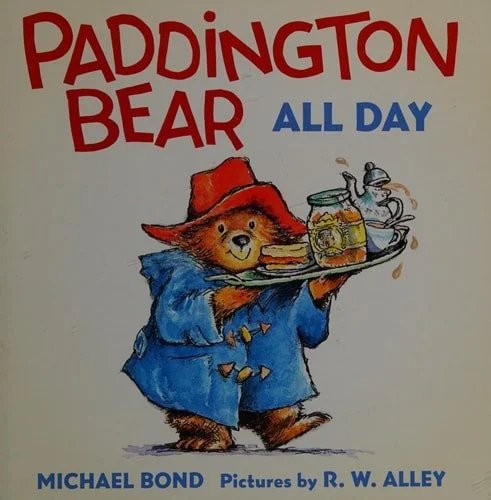 Book cover: Paddington Bear All Day Board Book by Michael Bond