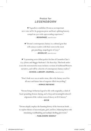 Book cover: Legendborn (The Legendborn Cycle) by Tracy Deonn