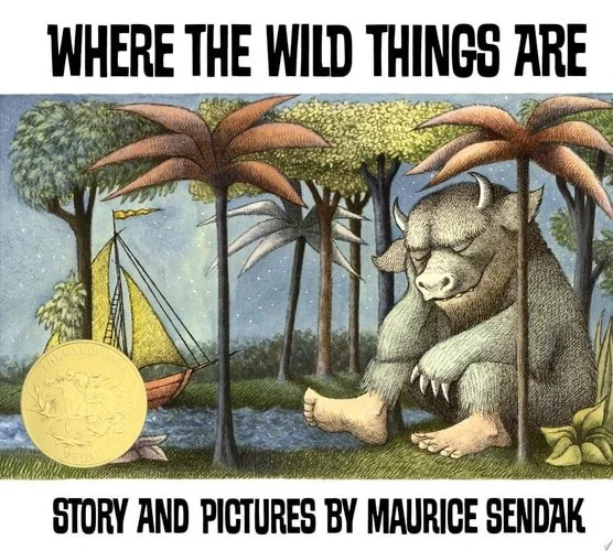 Book cover: HARPER COLLINS PUBLISHERS WHERE THE WILD THINGS ARE by Maurice Sendak
