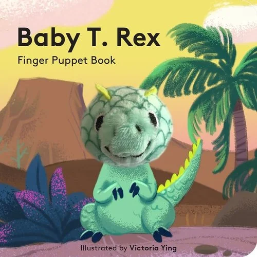 Book cover: Baby T. Rex: Finger Puppet Book by Victoria Ying