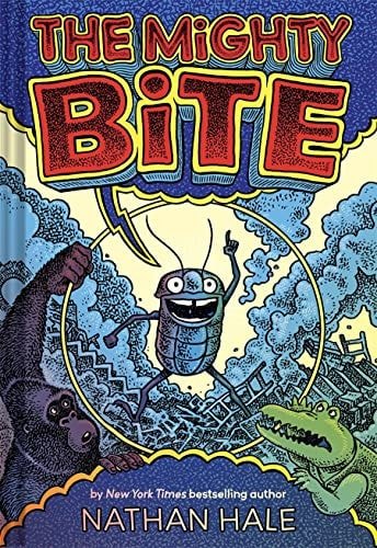 Book cover: The Mighty Bite by Nathan Hale