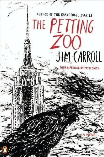 Book cover: The Petting Zoo A Novel by Jim Carroll