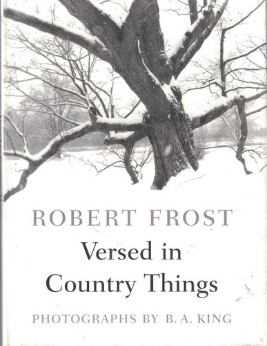 Book cover: Versed in Country Things by Robert Frost; Edward Connery Lathem