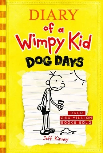 Book cover: Dog Days (Diary of a Wimpy Kid #4) (Volume 4) by Jeff Kinney