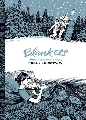 Book cover: Blankets: 20th Anniversary Edition by Craig Thompson