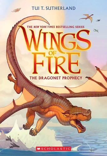 Book cover: The Dragonet Prophecy (Wings of Fire 1) (Wings of Fire) by Tui T. Sutherland