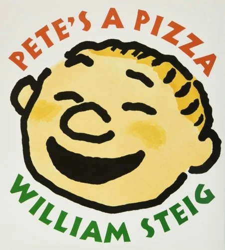 Book cover: Pete's a Pizza Board Book by William Steig