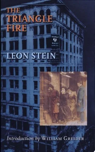 Book cover: The Triangle Fire by Leon Stein