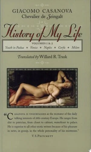 Book cover: History of My Life by Giacomo Casanova