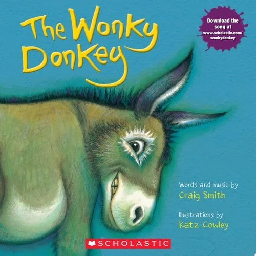Book cover: The Wonky Donkey by Craig Smith