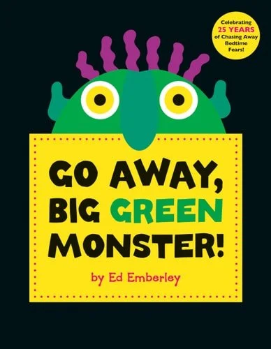 Book cover: Go Away, Big Green Monster! by Ed Emberley