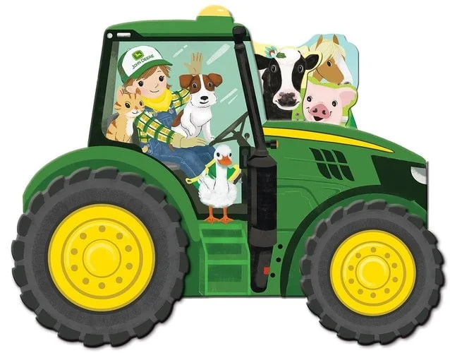 Book cover: John Deere Kids Tractor Tales by Jack Redwing