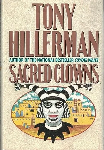 Book cover: Sacred Clowns by Tony Hillerman