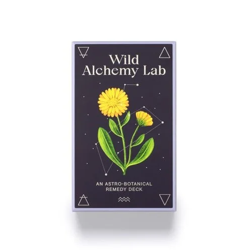Book cover: Wild Alchemy Lab An Astro-Botanical Remedy Deck by Jemma Foster