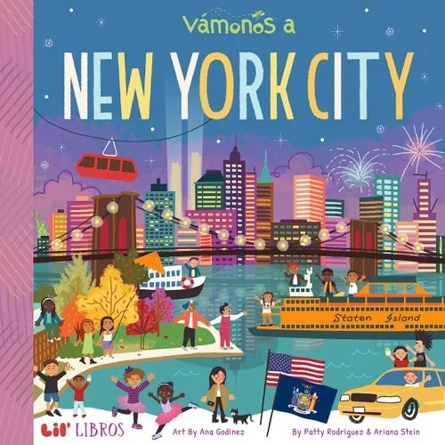 Book cover: VÁMONOS: New York City by Patty Rodriguez; Ariana Stein