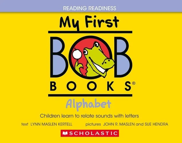 Book cover: My First Bob Books - Alphabet Bind-up - Phonics, Letter Sounds, Ages 3 and Up, Pre-k Reading Readiness by Lynn Maslen Kertell