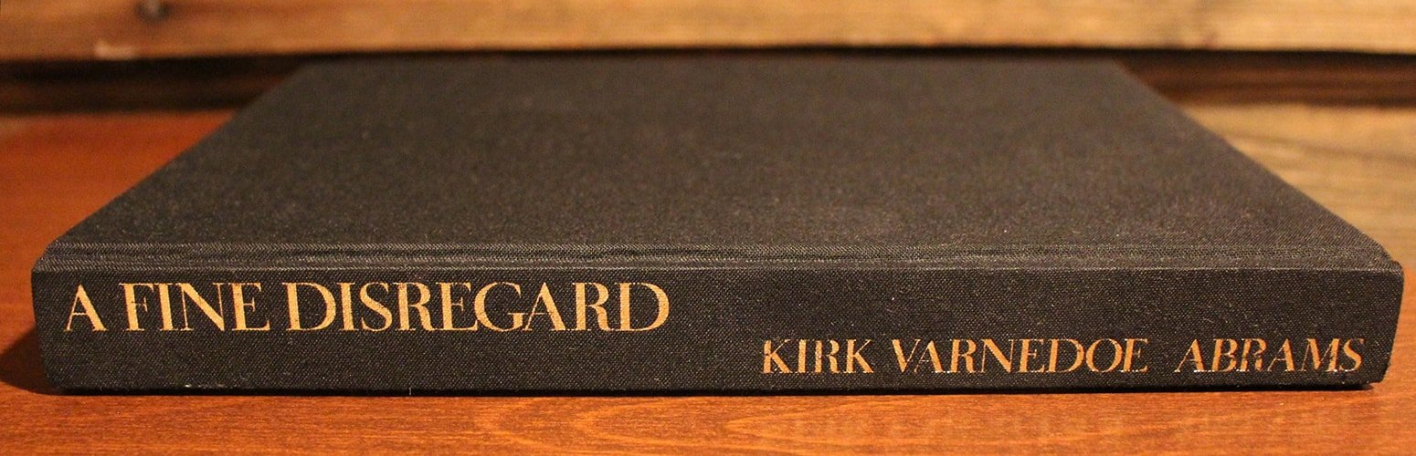 Book cover: Fine Disregard by Kirk Varnedoe