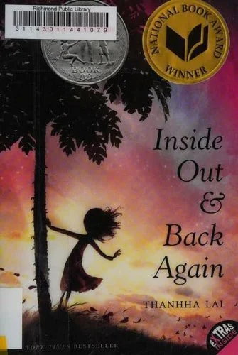 Book cover: Inside Out and Back Again: A Newbery Honor Award Winner by Thanhhà Lai