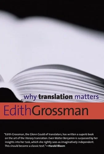 Book cover: Why Translation Matters (Why X Matters Series) by Edith Grossman