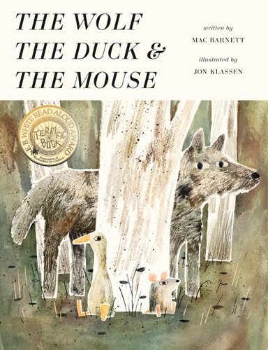 Book cover: The Wolf, the Duck, and the Mouse by Mac Barnett