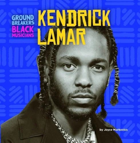 Book cover: Kendrick Lamar by Joyce Markovics