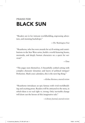 Book cover: Black Sun (Between Earth and Sky) by Rebecca Roanhorse