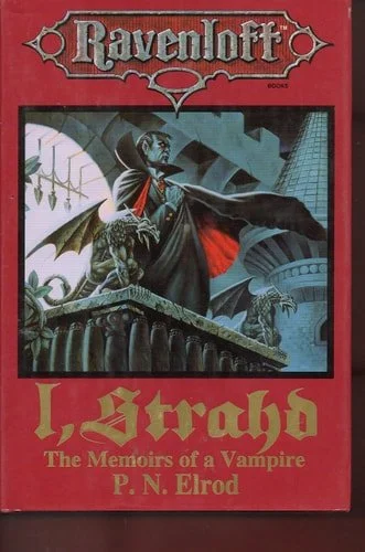 Book cover: I, Strahd by P. N. Elrod