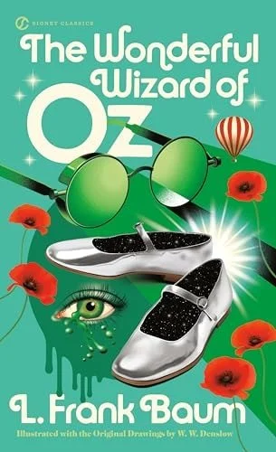 Book cover: The Wonderful Wizard of Oz by L. Frank Baum
