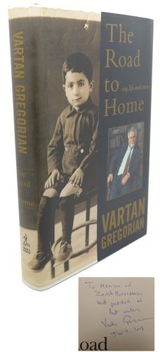 Book cover: The Road to Home: My Life and Times by Vartan Gregorian
