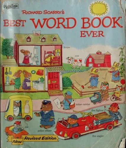 Book cover: Richard Scarry's Best Word Book Ever (Giant Golden Book) by Richard Scarry