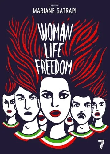 Book cover: Woman, Life, Freedom by Marjane Satrapi