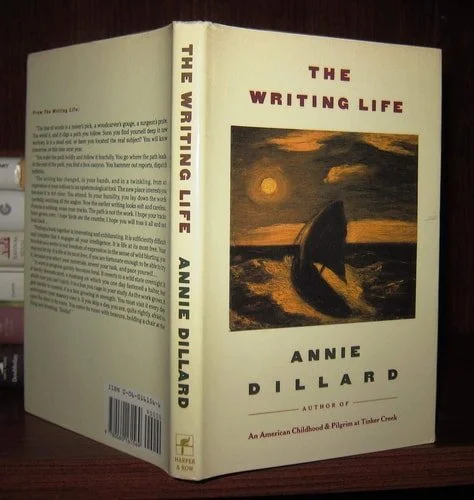 Book cover: The Writing Life by Annie Dillard; Ellen Gilchrist