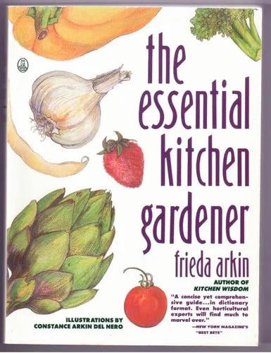 Book cover: The Essential Kitchen Gardener by Frieda Arkin