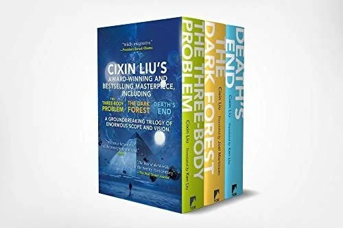 Book cover: Three-Body Problem Boxed Set: The Dark Forest, Death's End (The Three-Body Problem Series) by Cixin Liu