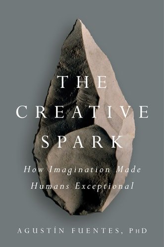 Book cover: The Creative Spark: How Imagination Made Humans Exceptional by Agustín Fuentes