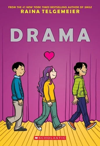 Book cover: Drama: A Graphic Novel by Raina Telgemeier