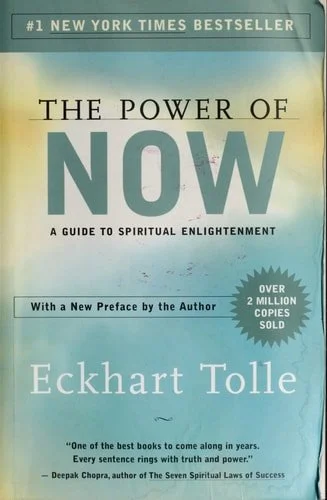Book cover: The Power of Now: A Guide to Spiritual Enlightenment by Eckhart Tolle