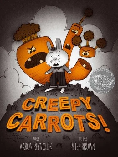 Book cover: Creepy Carrots! (Creepy Tales!) by Aaron Reynolds